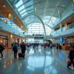 Ataturk Airport Terminal Interior