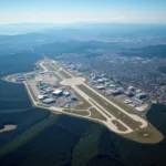 Atlanta Airport Aerial View