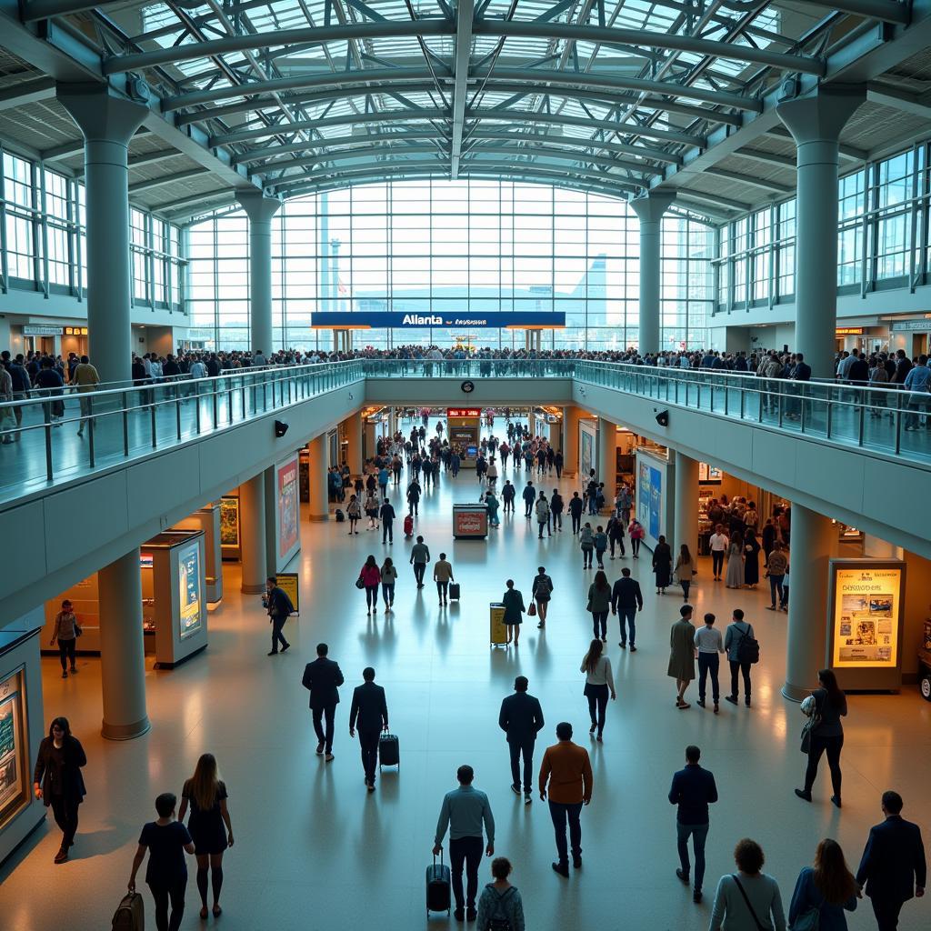 Atlanta Airport Passenger Flow Management