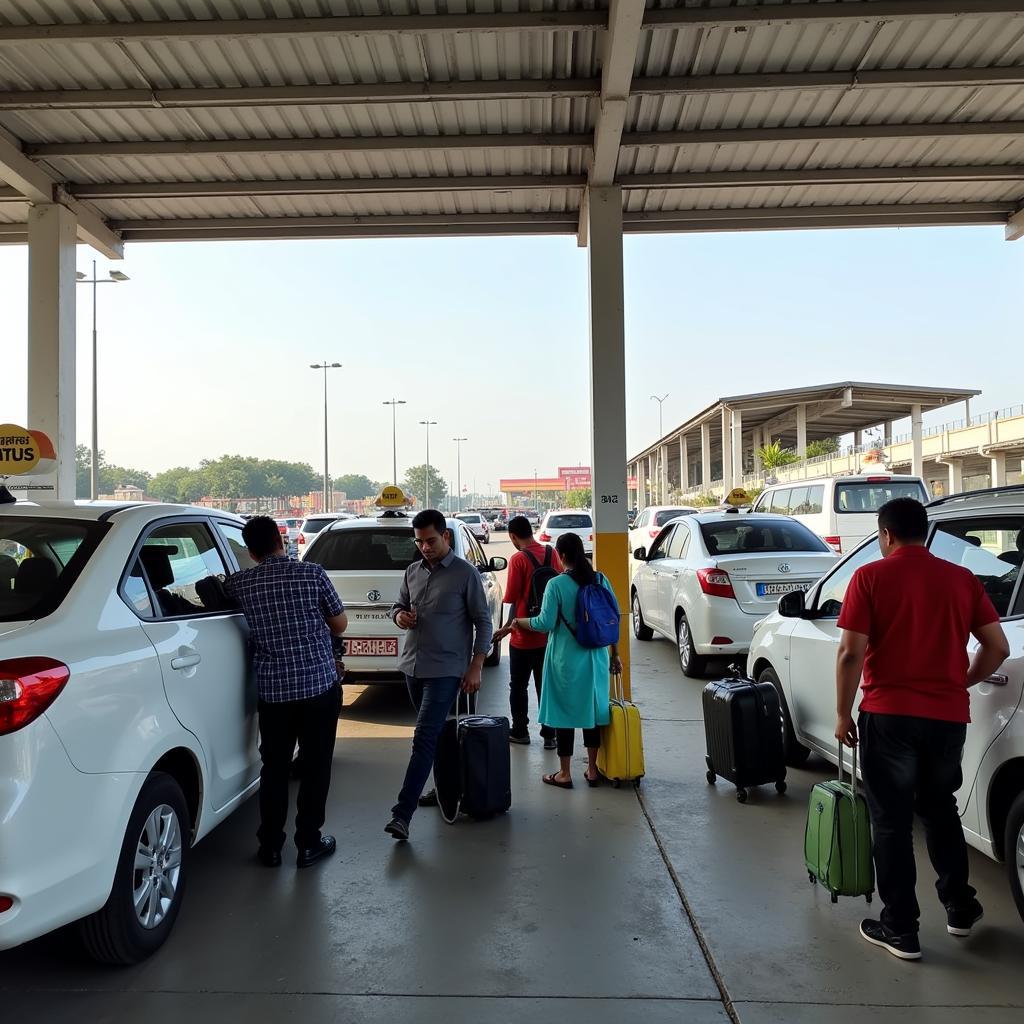 Prepaid Taxi Stand at Babatpur Airport