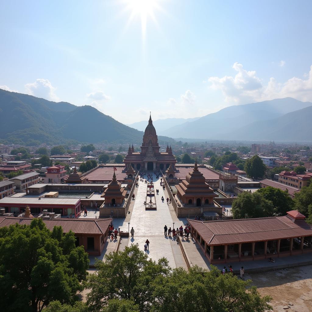 Serene Baidyanath Dham Temple Complex