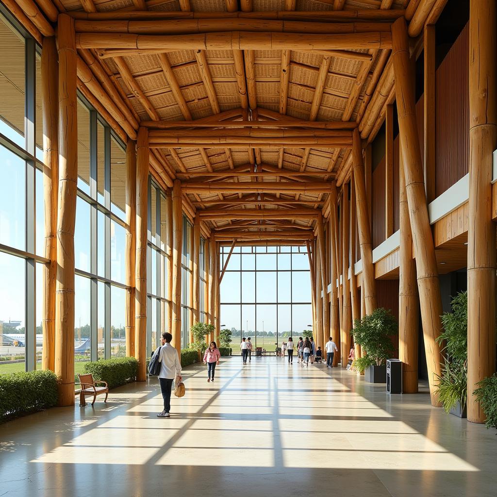 Bamboo Airport Terminal Design Concept