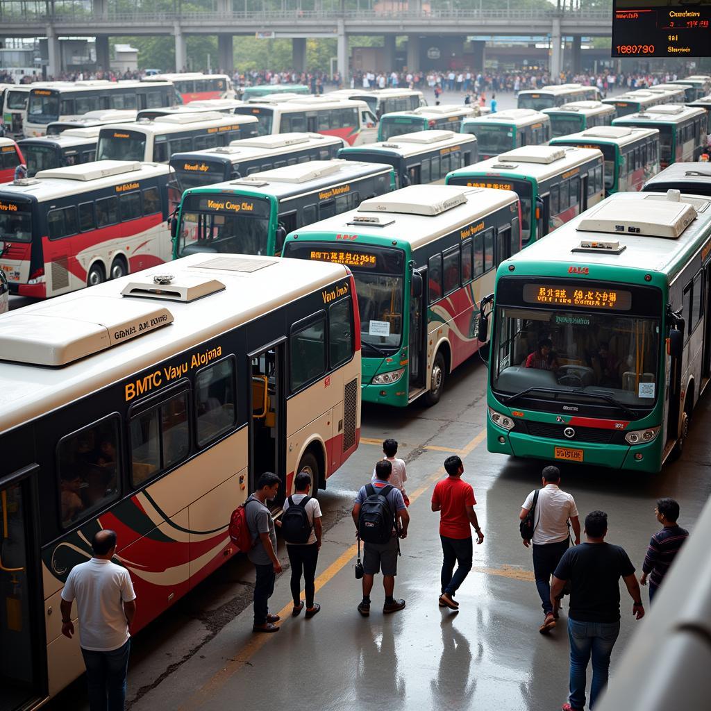 Bangalore Airport Bus Stand