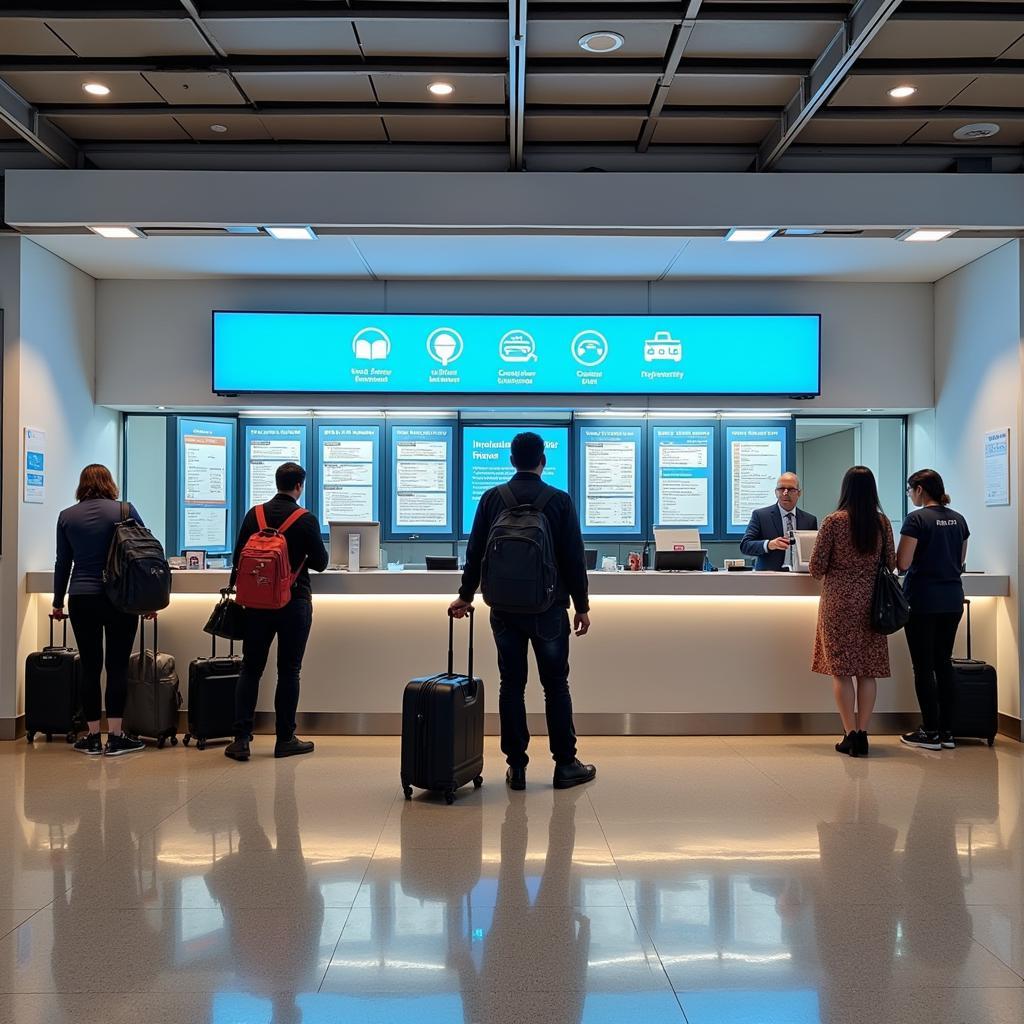 Bangalore Airport Information Desk