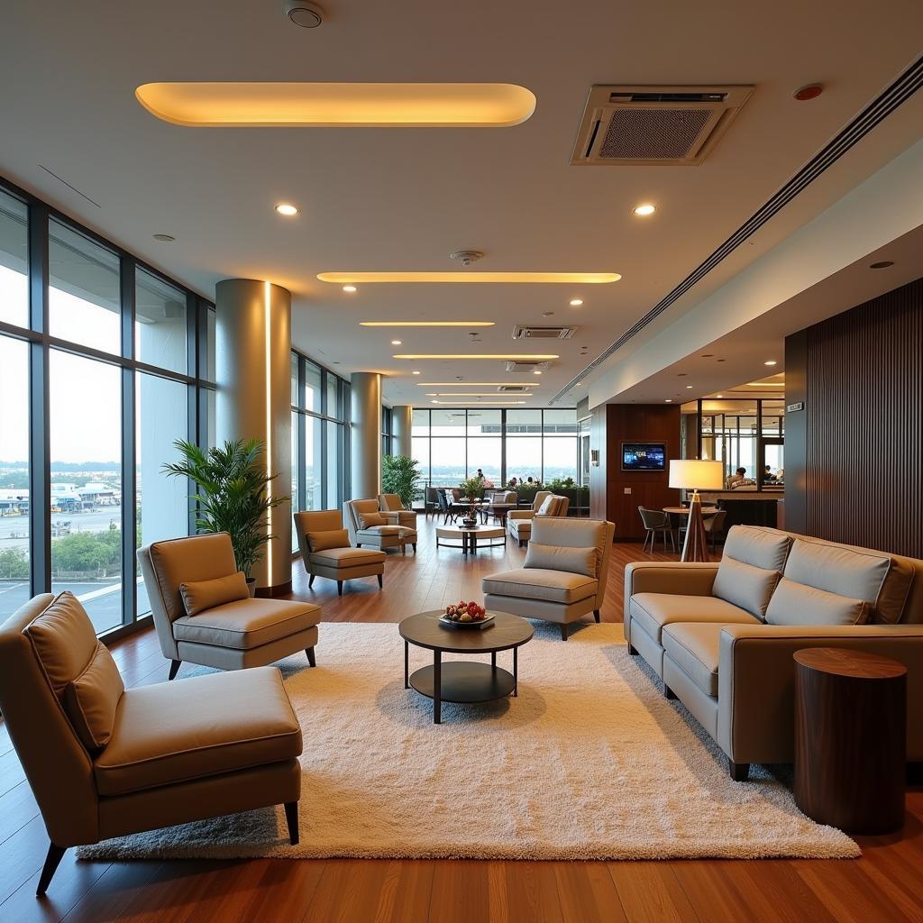 Bangalore Airport Lounge and Relaxation Areas