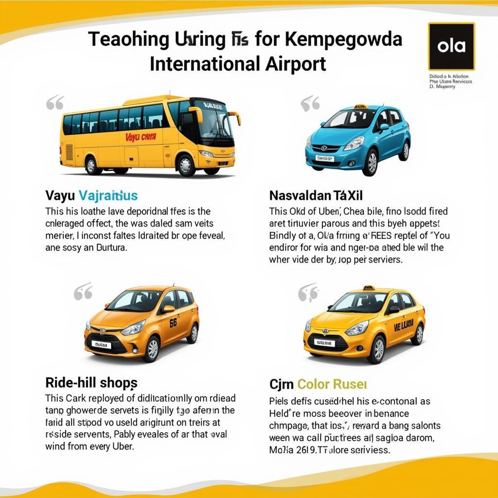 Bangalore Airport Transport Options