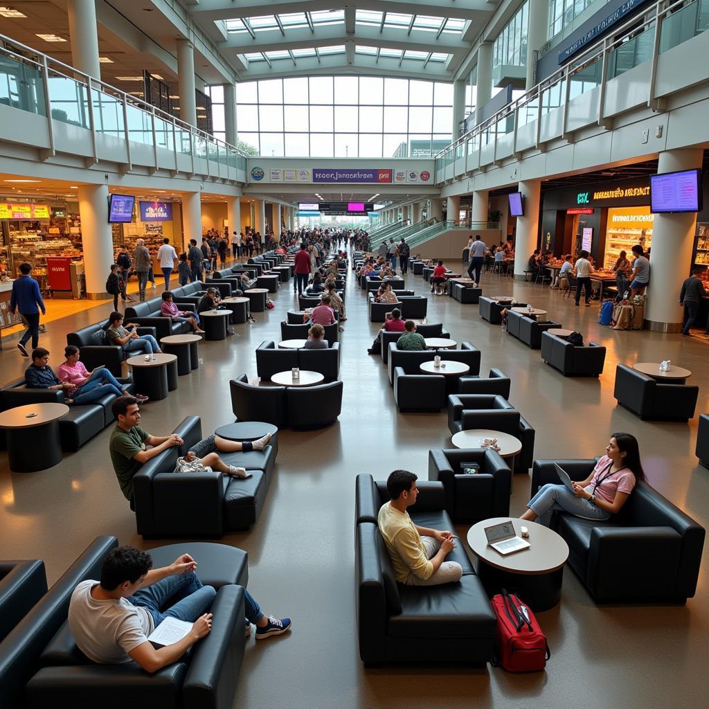 Bangalore International Airport Departure Lounge