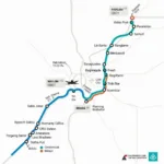 Bangalore Metro Airport Line Map