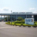 Belagavi Airport Terminal Exterior