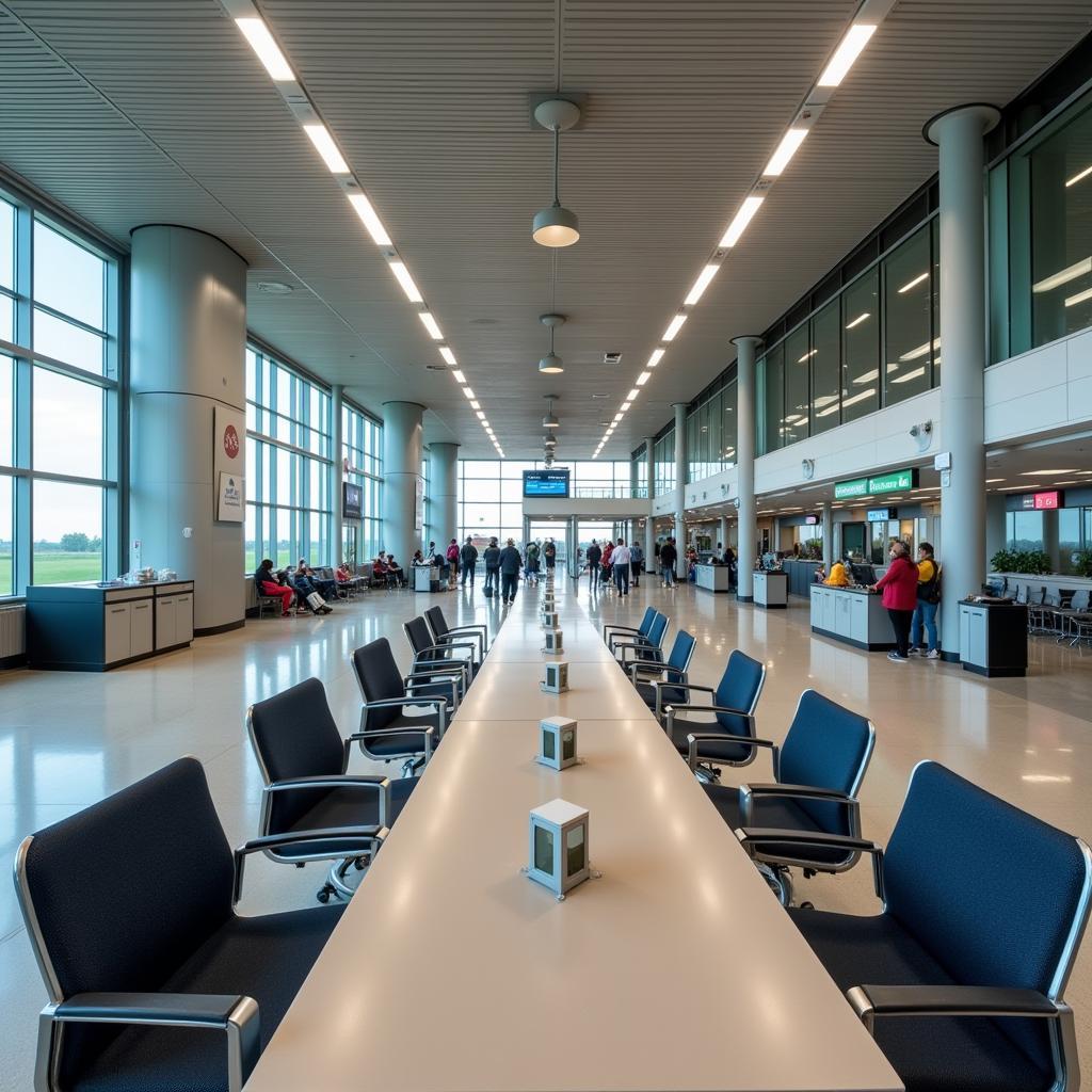 Bellary Airport Terminal Interior