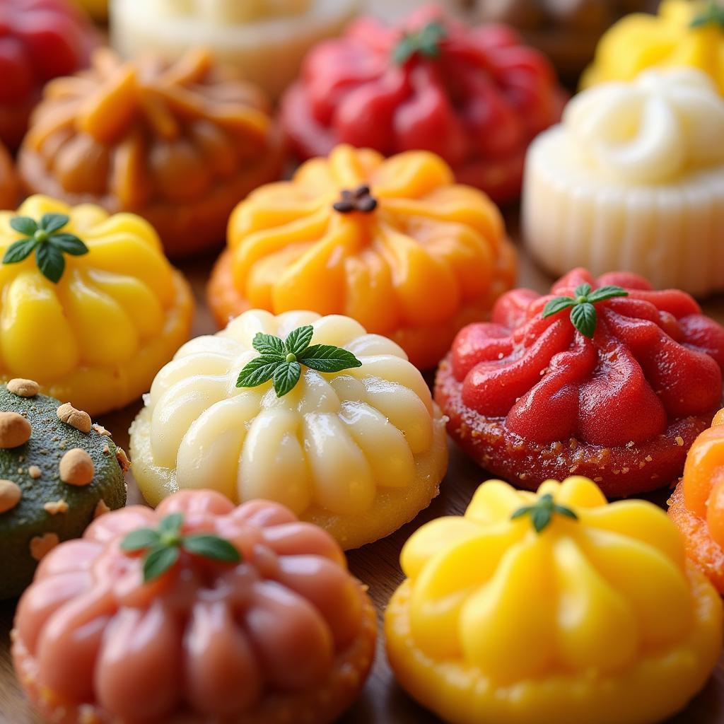 Assorted Bengali sweets from Balaram Mullick