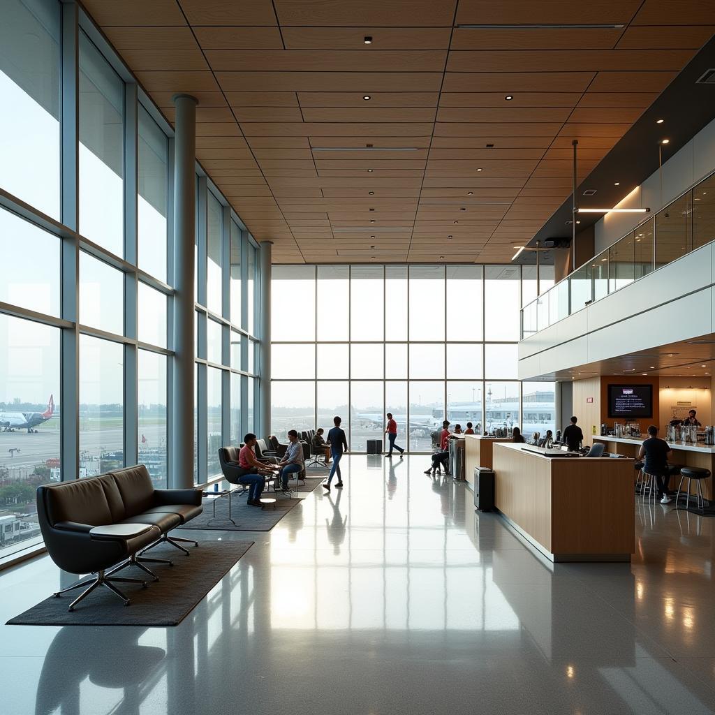 Bhubaneswar New Airport Interior Departure Lounge