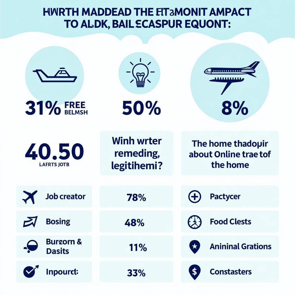 Infographic on the economic impact of the Bilaspur Airport