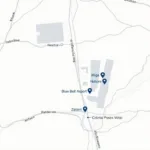 Blue Bell Airport Hotel Location Map