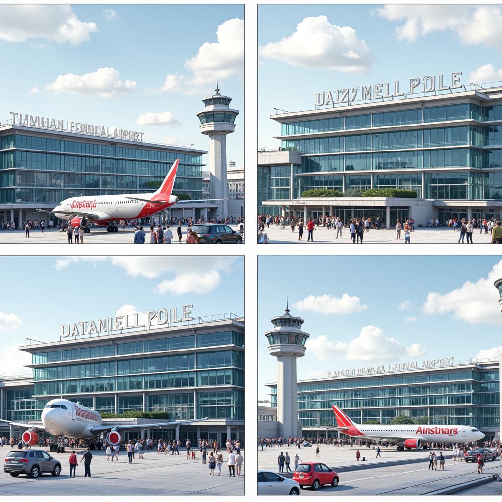 Boston Logan Airport Terminals