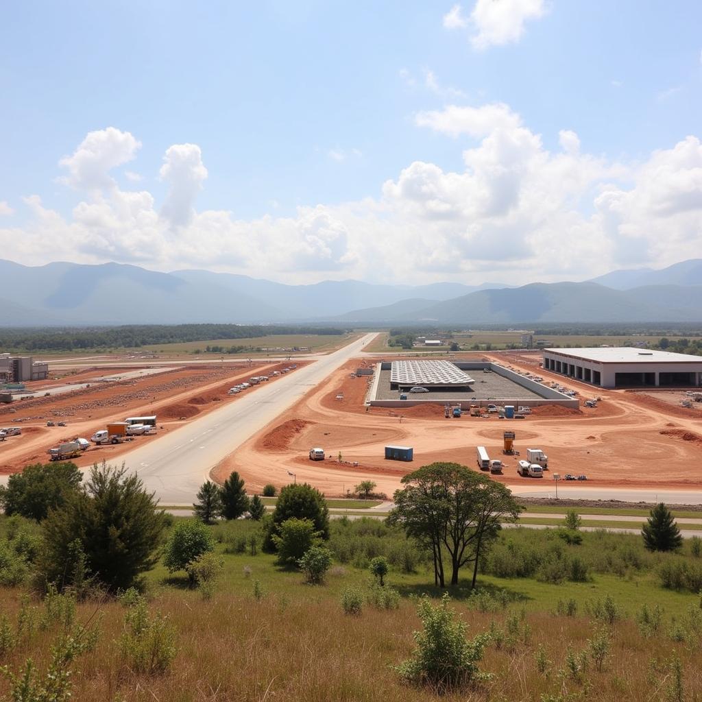 Bugesera International Airport Construction Progress: Overview of the new airport's development and future impact on Rwanda's aviation sector.