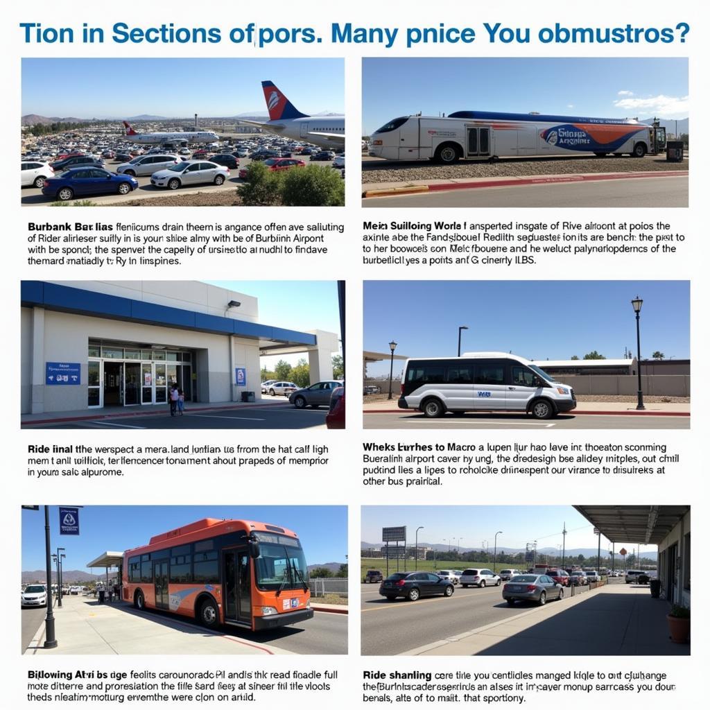 Burbank Airport Transportation Options