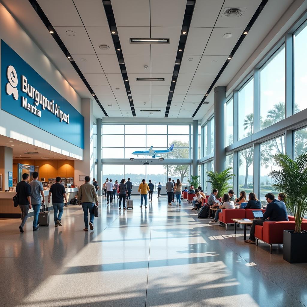 Modern Terminal at Burugupudi Airport