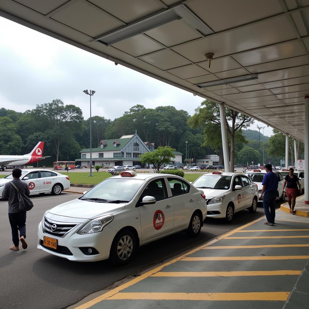 Calicut Airport Prepaid Taxi Pickup Area