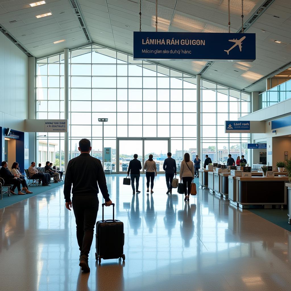 Cam Ranh Airport Interior Terminal