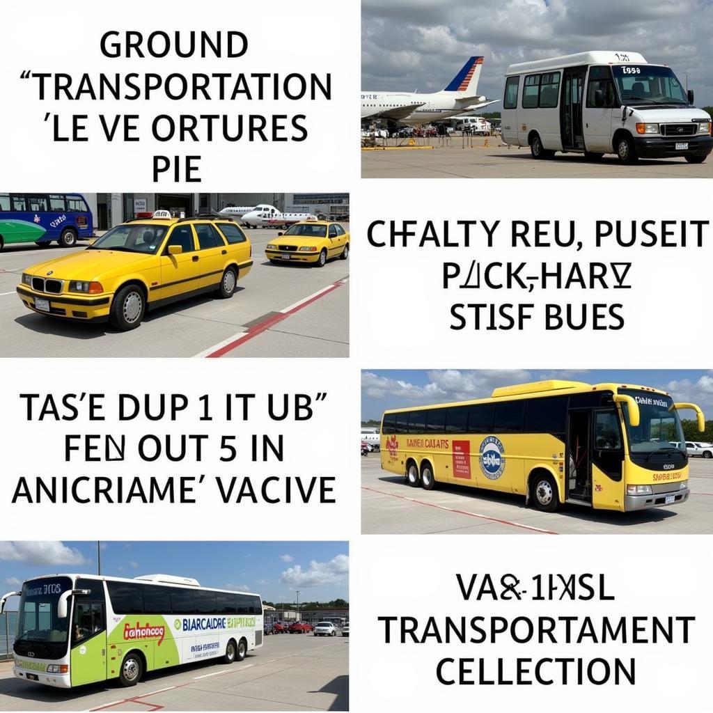 Ground Transportation Options at Carrasco Airport