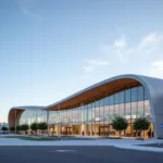 Modern Architecture of Carrasco Airport's New Terminal