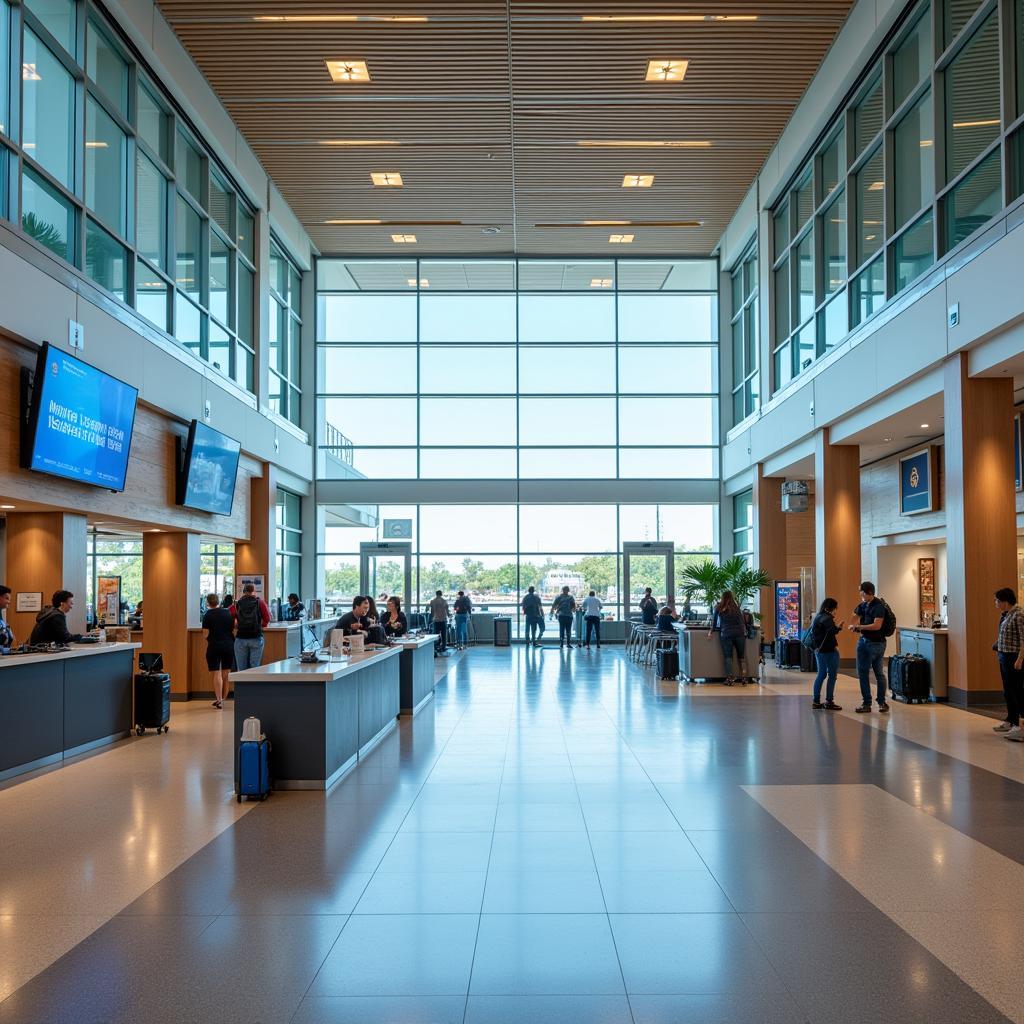 Cayman Islands Airport Terminal Interior