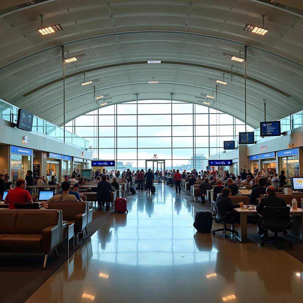 CCu Airport Interior View