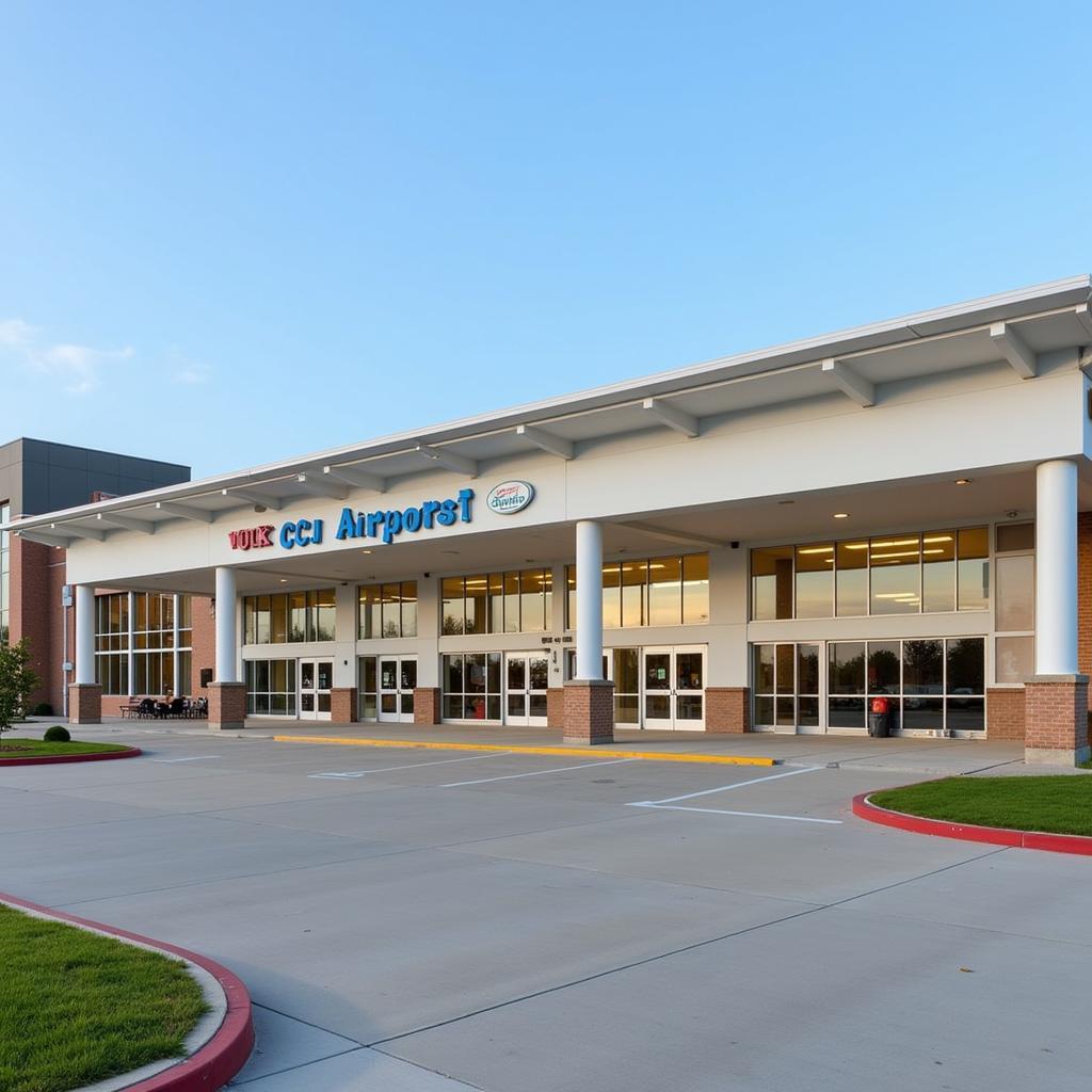 CCu Airport Terminal Entrance