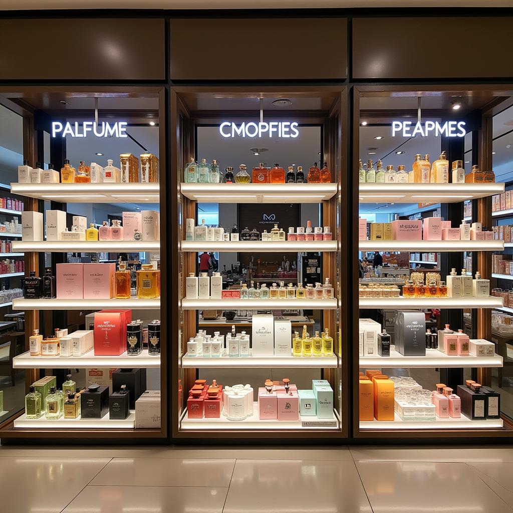 Duty-Free Perfumes and Cosmetics at Changi Airport