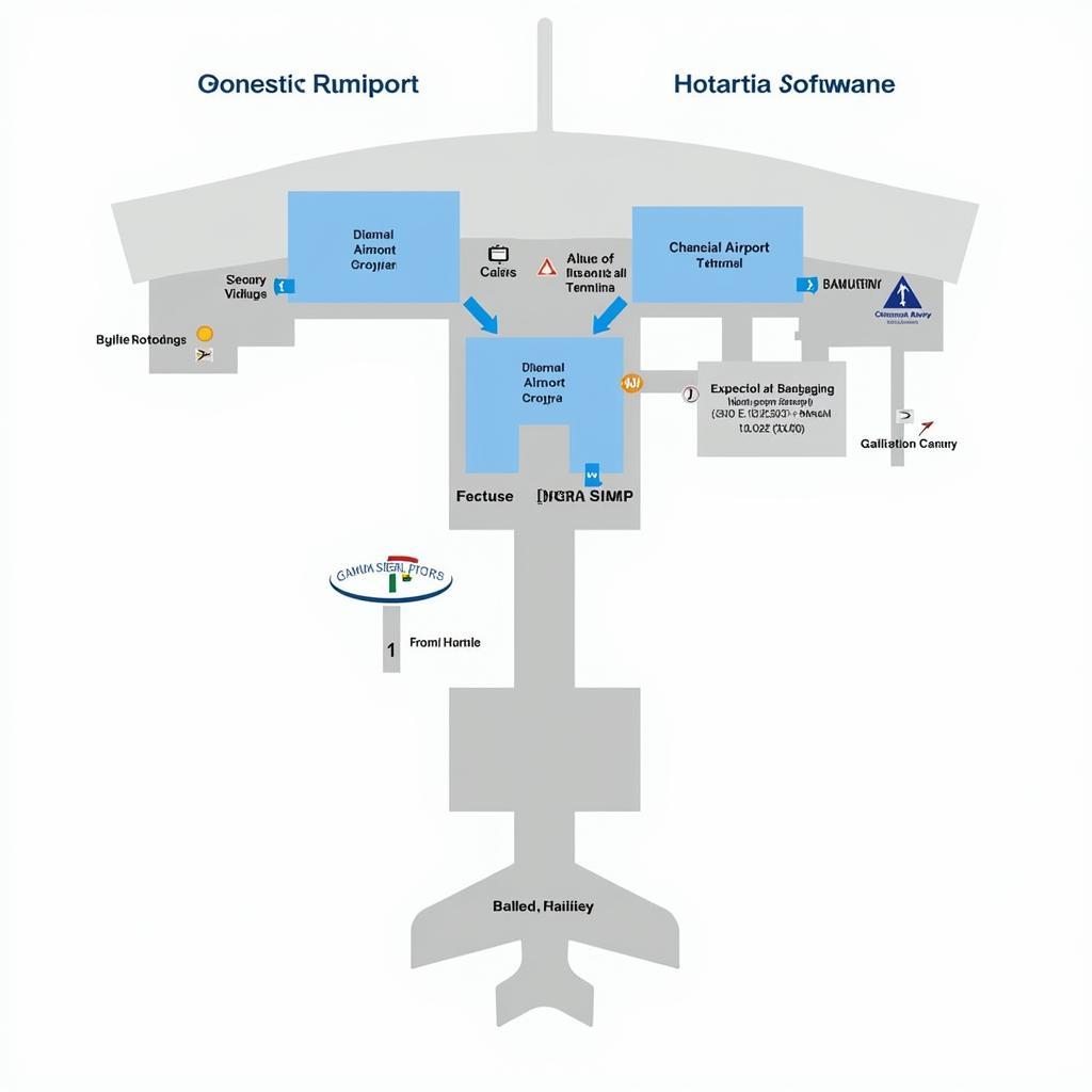 Chennai Airport Terminals Map