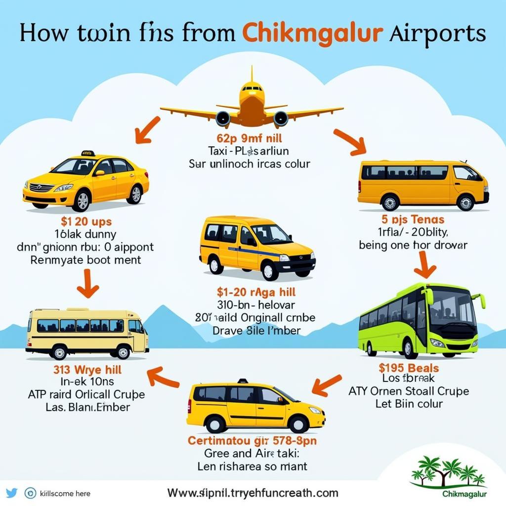 Transportation Options from Nearby Airports to Chikmagalur