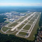 Cincinnati/Northern Kentucky International Airport Aerial View