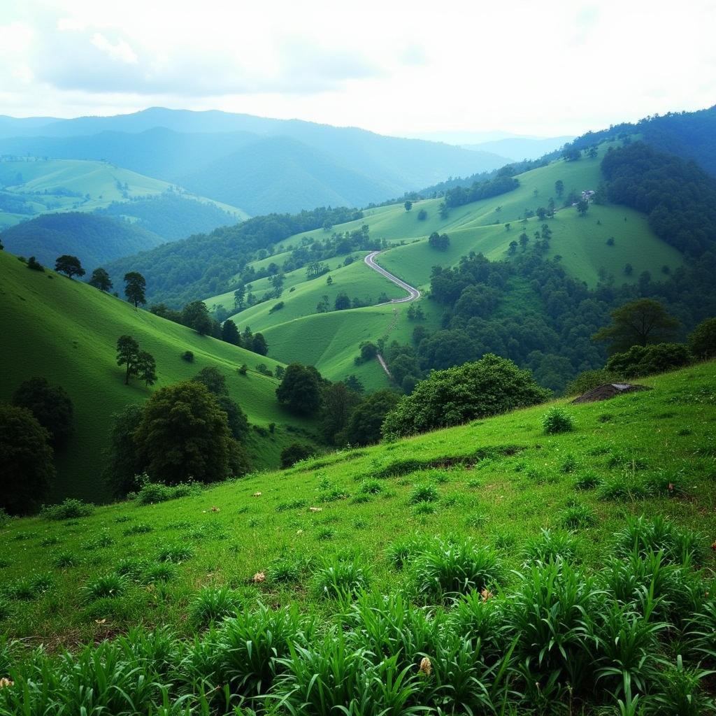 Coorg Hill Station Landscape