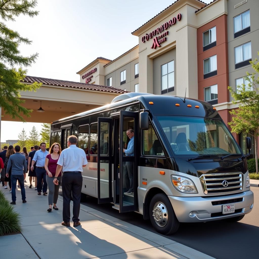 Airport Shuttle at Courtyard Marriott