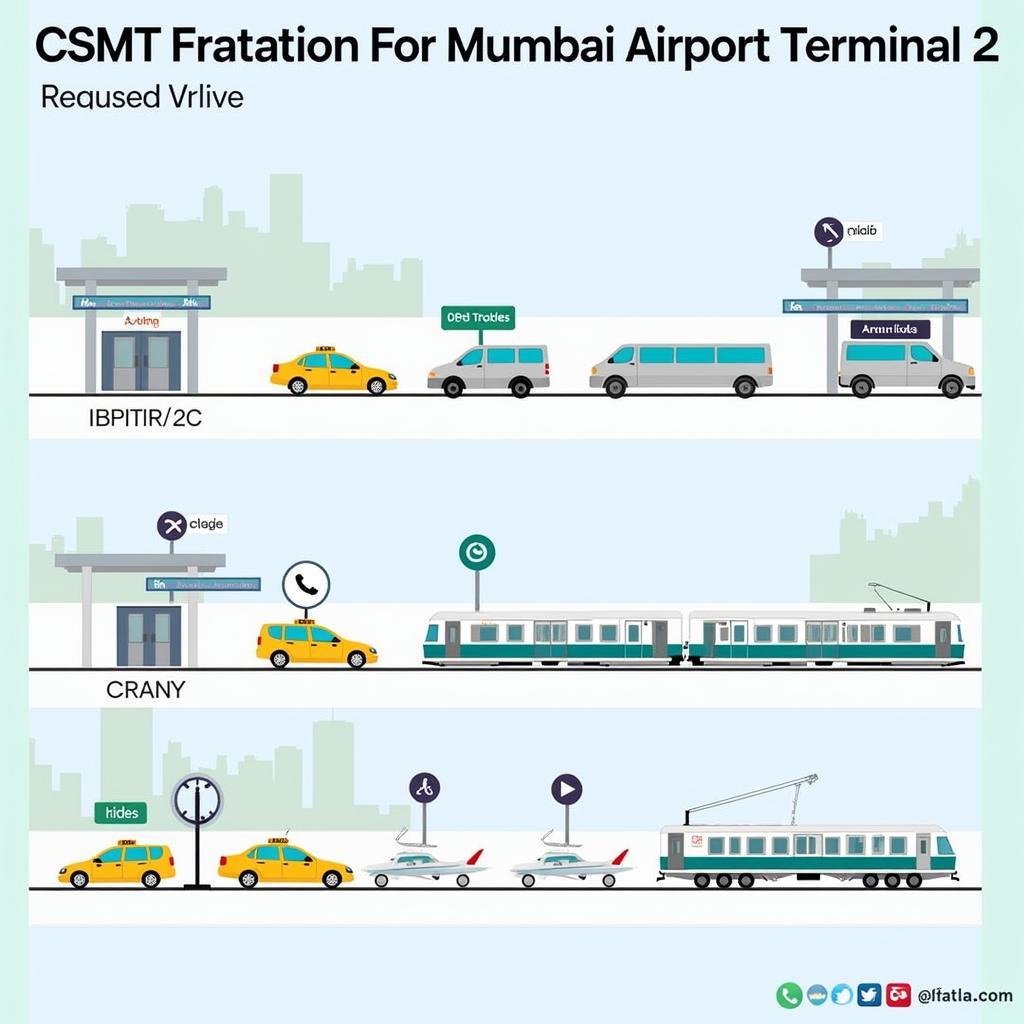 Transportation Options from CSMT to Mumbai Airport Terminal 2