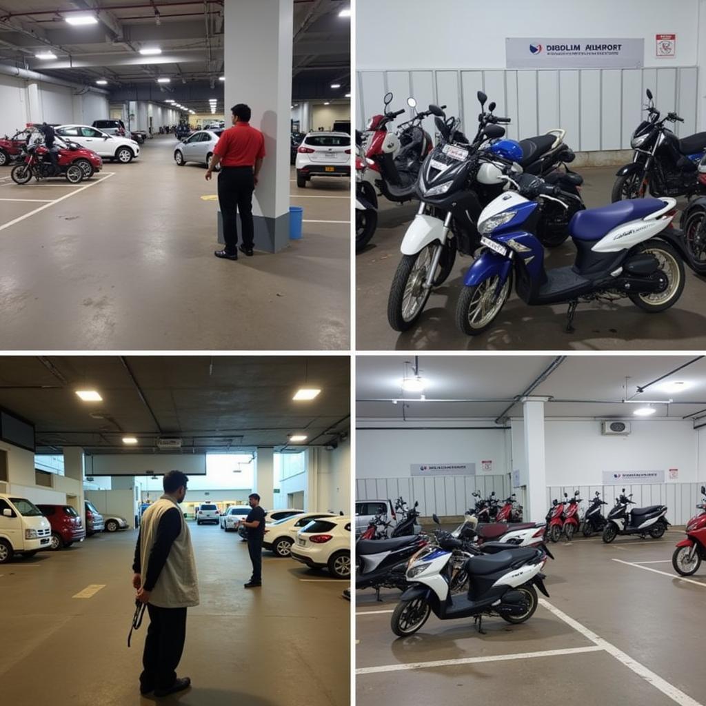 Dabolim Airport 2 Wheeler Parking Security