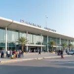 Dammam Airport Terminal Exterior