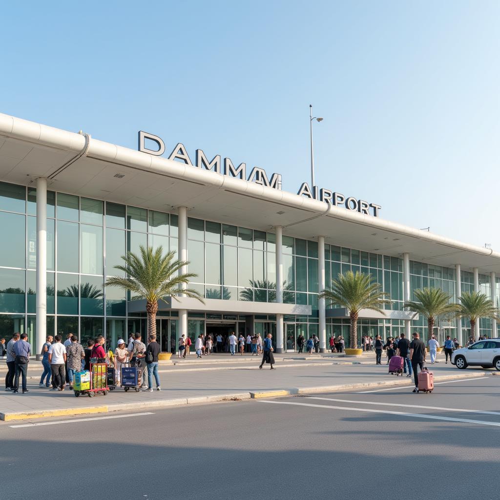 Dammam Airport Terminal Exterior