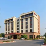 Exterior of a 3-Star Hotel Near Delhi Airport