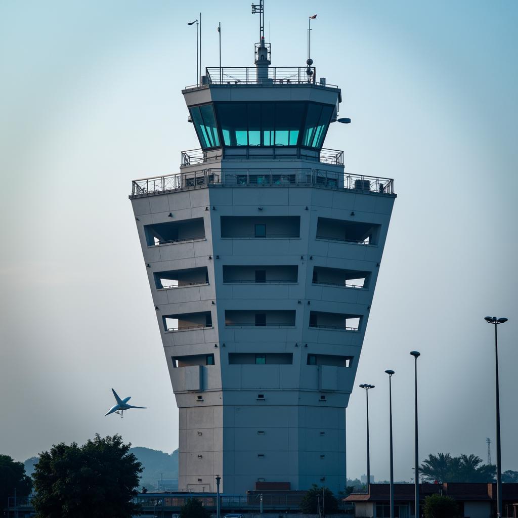 Delhi Airport Air Traffic Control Tower