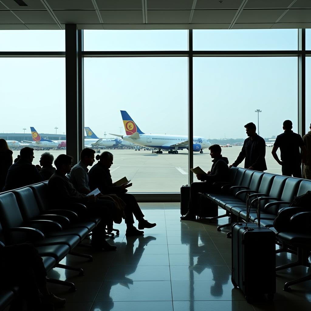 Delhi Airport Departure Gate