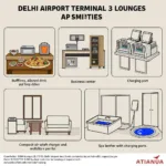 Delhi Airport Lounge Amenities