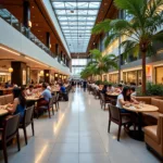 Delhi Airport T2 Dining Area