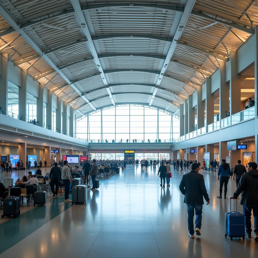 Delhi Airport Terminal 3 - Modern and Spacious