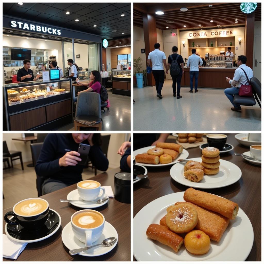 Coffee Shops at Delhi Airport T3