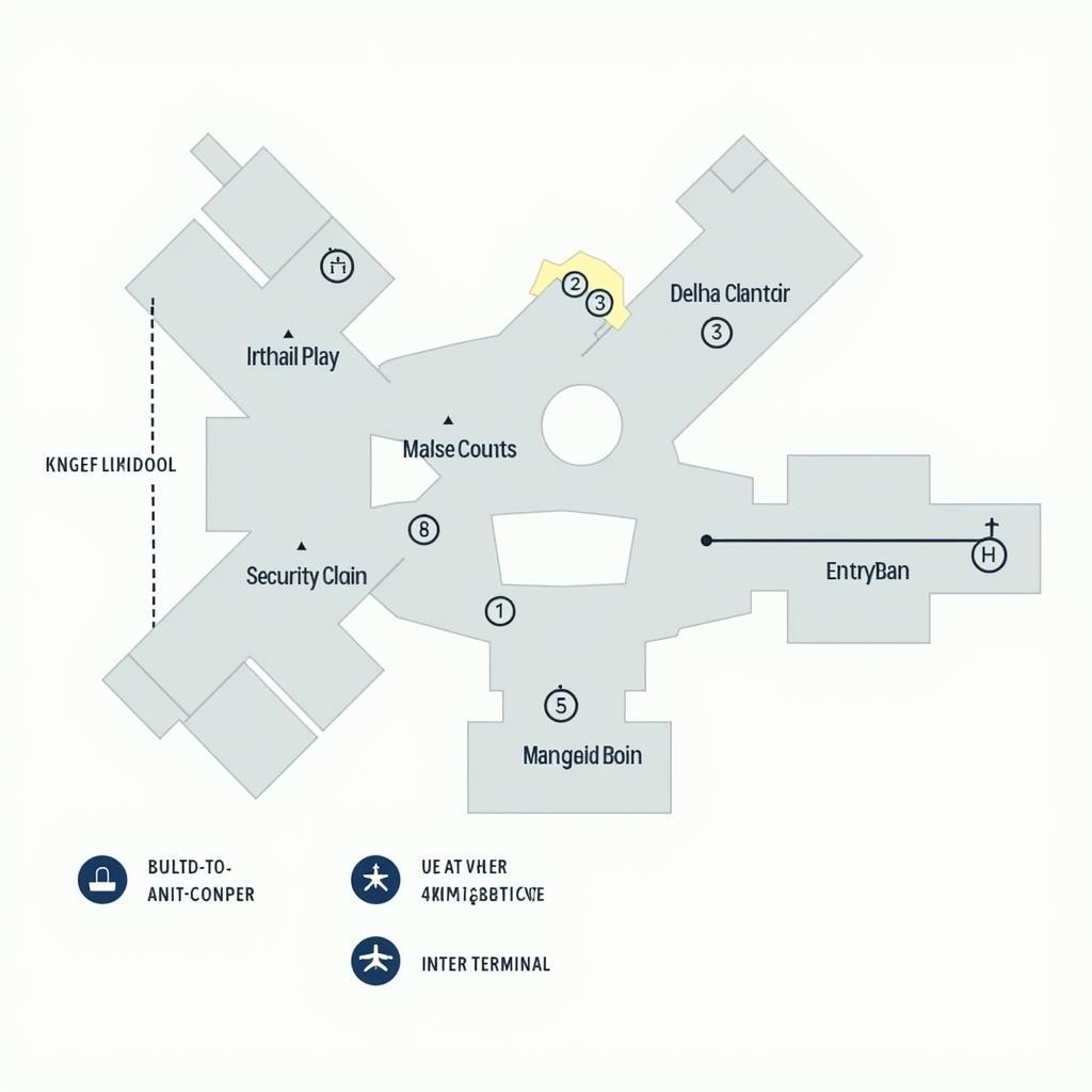 Delhi Airport Terminal Map and Navigation Guide