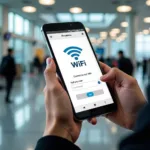 Delhi Airport WiFi Connection Guide