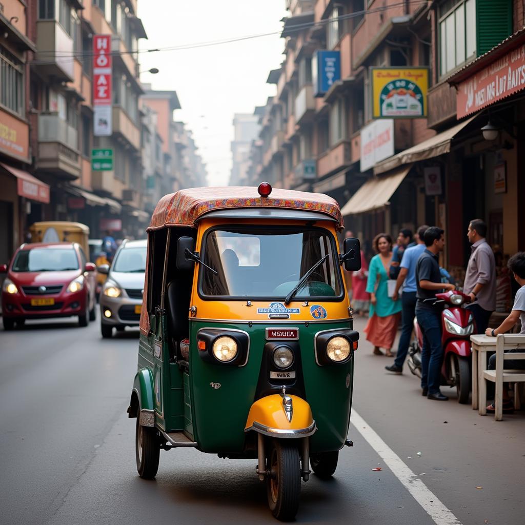 Auto-Rickshaw in Paharganj