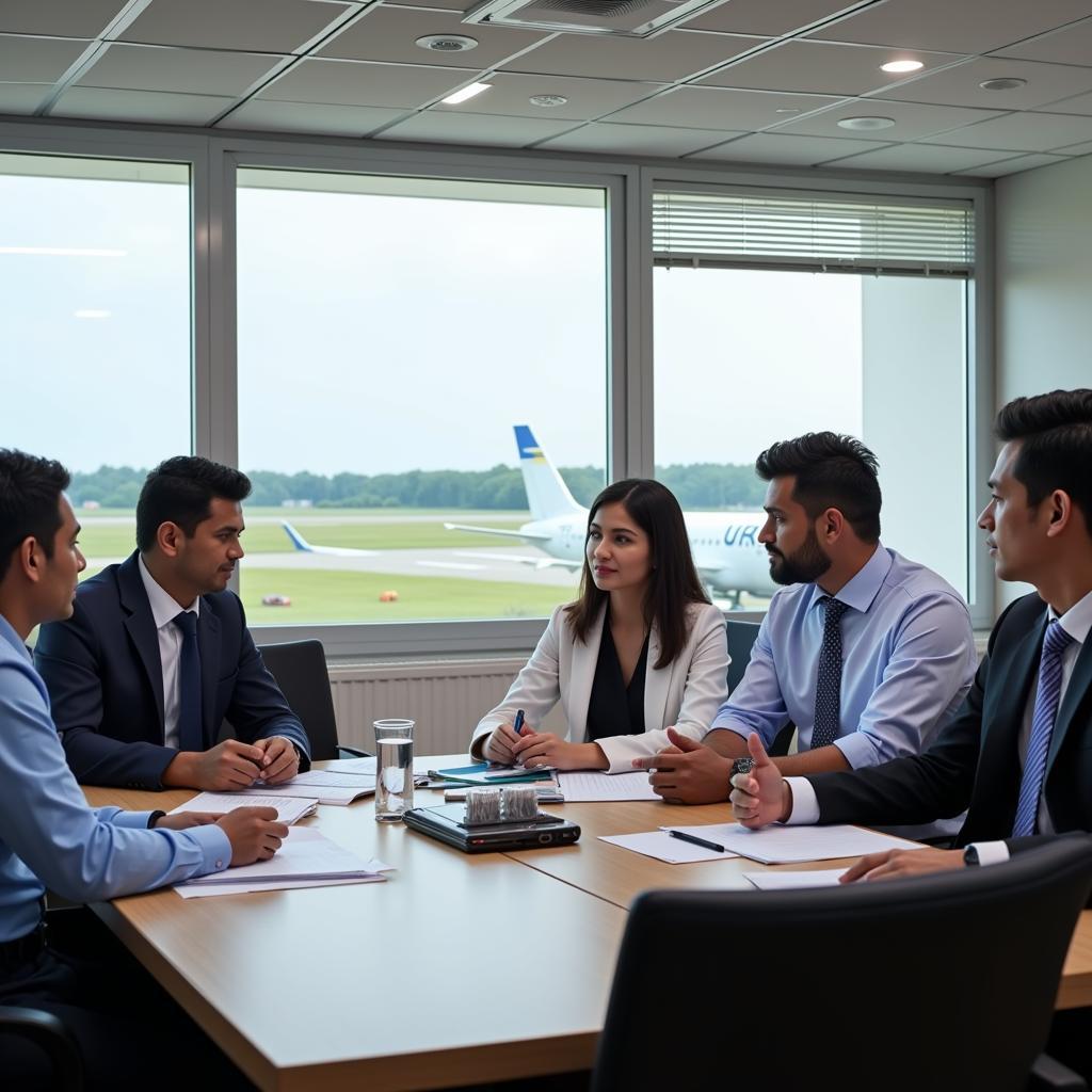 Dibrugarh Airport Management Team Meeting